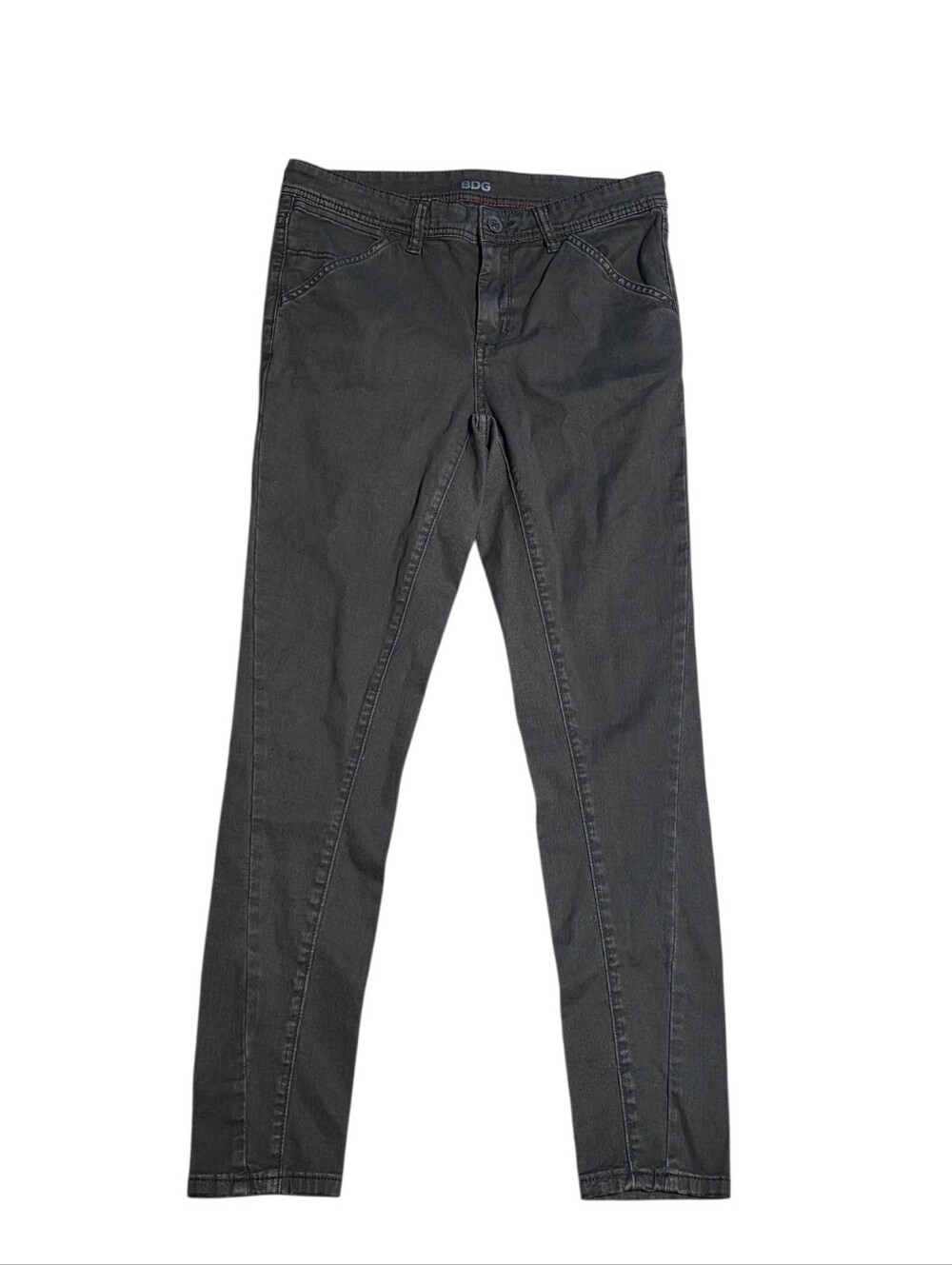 BDG Olive Green Easy Rider Skinny Jeans Size 25w 29l